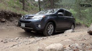 2013 Toyota RAV4 AWD OffRoad Drive and Review [upl. by Niffirg]