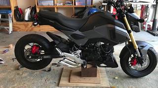 Honda Grom Upgrades Part 1 [upl. by Sisely]