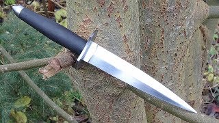 Knife making  fairbairn Sykes dagger [upl. by Alleunamme61]