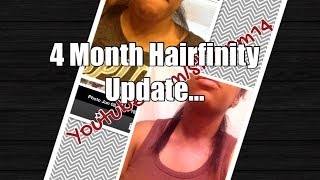 4 Month Hairfinity Update [upl. by Nura]