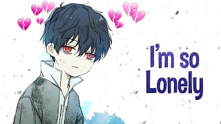 Nightcore  Im so lonely Lyrics [upl. by Boigie]