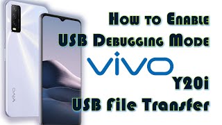 How to Enable USB File Transfer on VIVO Y20i  USB Debugging Mode [upl. by Stiles]