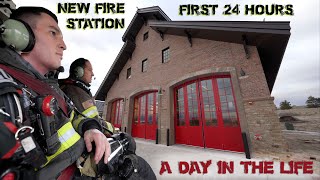 First 24 Hours in a New Fire Station  A Day in the Life [upl. by Ennagroeg355]