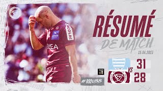 Racing 92  UBB  Le Résumé [upl. by Helena693]