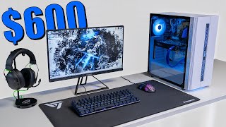 600 FULL PC Gaming Setup Guide With Upgrade Options [upl. by Morehouse]