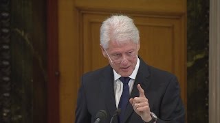 Full speech Bill Clintons eulogy for Martin McGuinness [upl. by Salli]