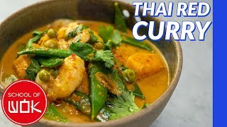 Amazing Thai Red Curry Recipe [upl. by Hodosh]