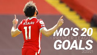 Mo Salahs 20 Premier League Goals  202021 ⚽️ [upl. by Zurheide]