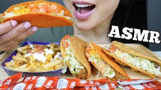 ASMR TACO BELL EATING SOUNDS NO TALKING  SASASMR [upl. by Greenlee]