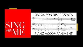 Sposa son disprezzata  Accompaniment  Vivaldi [upl. by Rustin]