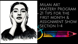 Milan Art Institute Mastery Program Part 1 1st month experience review and 21 tips for Section 14 [upl. by Odlanyer341]