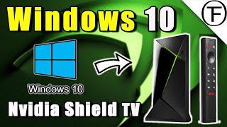 Using Windows 10 on the Nvidia Shield TV Pro [upl. by Elahcar]