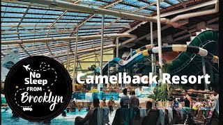 Camelbacks Aquatopia  indoor waterpark with largest water coaster Poconos [upl. by Ailec]