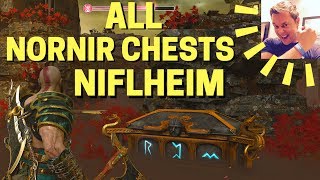 God of War Niflheim Nornir Chests Niflheim Guide [upl. by Rene345]