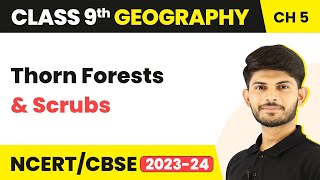 Thorn Forests amp Scrubs  Natural Vegetation amp Wildlife Chapter 5  Class 9 SST Geography [upl. by Whale717]