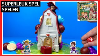 Knibbel Knabbel Knuisje spel spelen  Family Toys Collector [upl. by Malchus392]