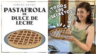 ¡Pastafrola de dulce de leche  SÚPER FÁCIL Y RICA [upl. by Grados]