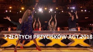 5 ZŁOTYCH PRZYCISKÓW NAPISY AGT 2018 [upl. by Oznola761]