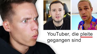 YouTuber die PLEITE gegangen sind [upl. by Nnauol148]