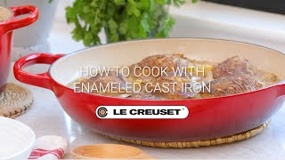 How to Cook with Enameled Cast Iron [upl. by Kammerer]