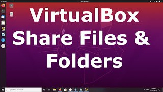 VirtualBox How to Share Files and Folders from Windows to Ubuntu [upl. by Novyert]