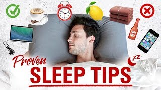 Proven Sleep Tips  How to Fall Asleep Faster  Doctor Mike [upl. by Llecram]