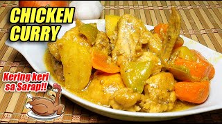 TASTY PINOY STYLE CREAMY CHICKEN CURRY EASY TO COOK [upl. by Aikaz318]