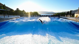 Citywave USA  The Worlds Largest Standing Wave Debuts at Lakeside Surf [upl. by Akenahc]