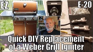 Replace Weber Grill Igniter [upl. by Eceeryt]