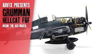 Airfix  Hellcat F6F Inside the AceMaker [upl. by Koziel]