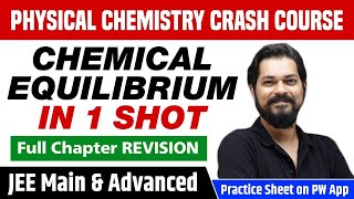 CHEMICAL EQUILIBRIUM in One Shot  Full Chapter Revision  Class 11  JEE Main [upl. by Eugenle]