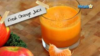 How to Make Fresh Orange Juice [upl. by Caprice]