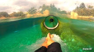 Aquatica Thrill Water Slides POV  Aquatica Water Park 2020 [upl. by Giltzow]