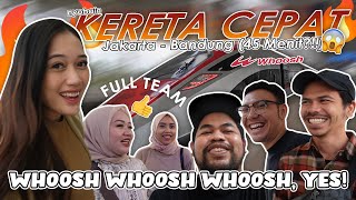 APAKAH KERETA CEPAT JAKARTA  BANDUNG SECEPAT KATA ORANG [upl. by Yelrebmyk]