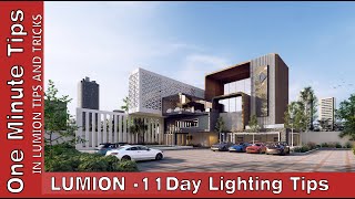 One Minute Rendering Tip for Lumion 11  SERIES  72 [upl. by Reiners]