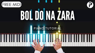 Bol Do Na Zara Piano Tutorial Instrumental Cover  Armaan Malik [upl. by Imtiaz606]