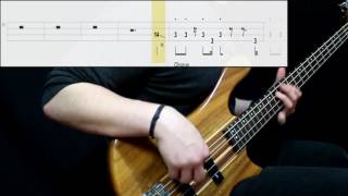 Jamiroquai  Runaway Bass Cover Play Along Tabs In Video [upl. by Rafaj]