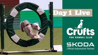 Day 1 LIVE  Crufts 2025 [upl. by Annaeirb]