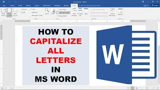 How To Capitalize All Letters in Word [upl. by Rosalia494]