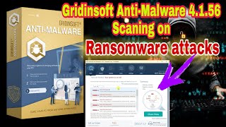 Gridinsoft antimalware Scanning on ransomware attack   anti malware  by technical adnan [upl. by Yun]