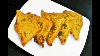 ब्रेड पकोडा  Bread Pakora Recipe  How to make Bread Pakora  MadhurasRcipe  Quick Bread Fritters [upl. by Ettenay671]