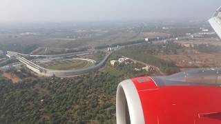 AIR INDIA A320 Amazing Landing in Bangalore International Airport [upl. by Yerfej]