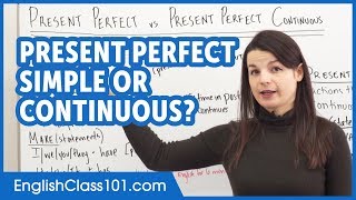 Present Perfect Tense Simple or Continuous  Basic English Grammar [upl. by Leirol]