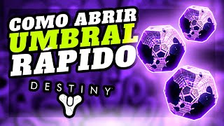 DESTINY 2 COMO ABRIR ENGRAM UMBRAL [upl. by Birecree]