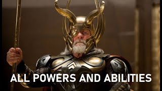 Odin  All Powers and Abilities from the MCU [upl. by Luke75]