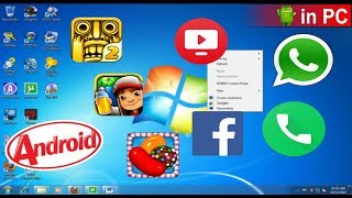 How to Run Android apps on Windows 71081  PcLaptopComputer [upl. by Allveta681]