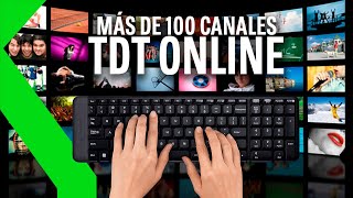 VER TDT ONLINE CIENTOS DE CANALES EN TU PC [upl. by Ayifa334]