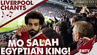 Mo Salah The Egyptian King  Learn LFC Songs [upl. by Ahsekam]