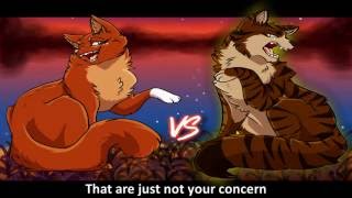 Squirrelflight VS Bramblestar Epic Rap Battles of Warriors 10 [upl. by Siraj777]