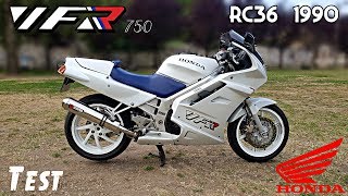 quotTestquot Simple Youngtimer ou futur Collector  quotHonda VFR 750 F RC36 de 1990quot [upl. by Kat]